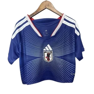 Japan World Cup 2026 Home Women's Crop Top Fan Version