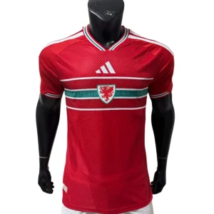 Wales World Cup 2026 Home Short Sleeve Kit & Jersey Player Version