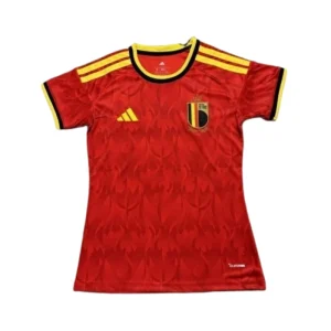 Belgium 2026 World Cup Home Women's Short Sleeve Jersey Fan Version