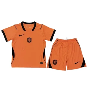 Netherlands 2026 World Cup Home Kids Short Sleeve Kit & Jersey Fan Version